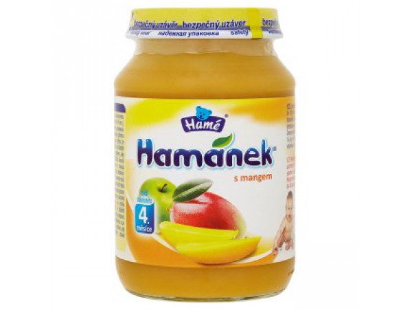 Hamánek пюре с манго 190 г